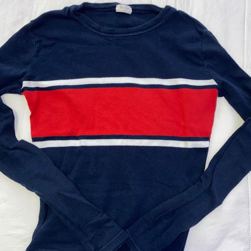 brandy melville/john galt - stripe top